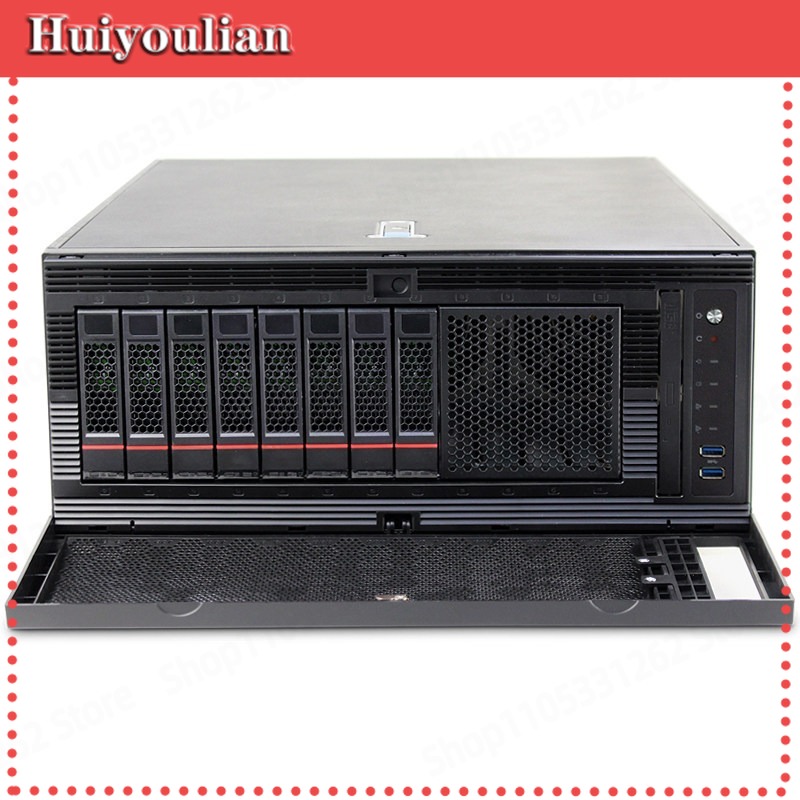 8 Gpu 4U Server Chassis - 8049ETX-8 Tower-Server-Gehäuse 4U Rack-Tower Konvertierbar 4