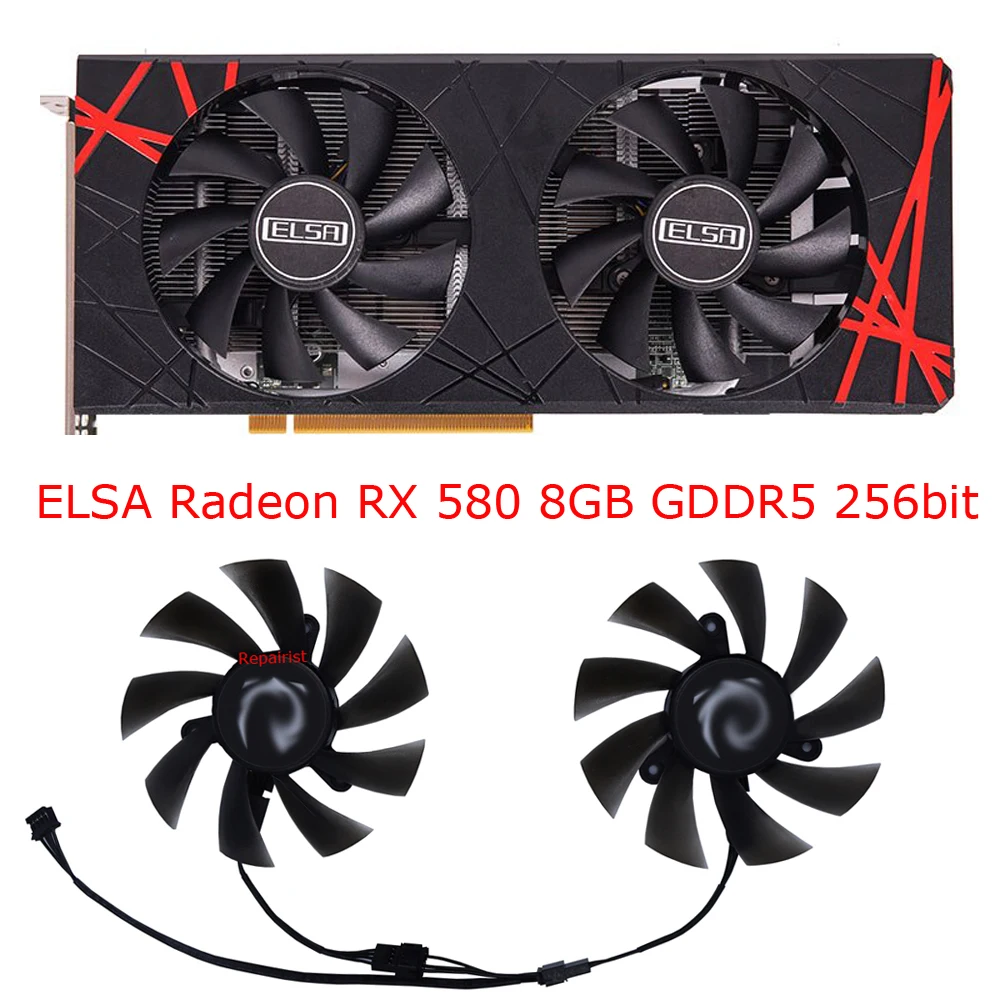2 teile/satz, Grafikkarten lüf – Rx 580 8Gb 2048Sp Gpu Bewertung und Preis